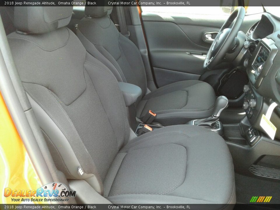 2018 Jeep Renegade Altitude Omaha Orange / Black Photo #12