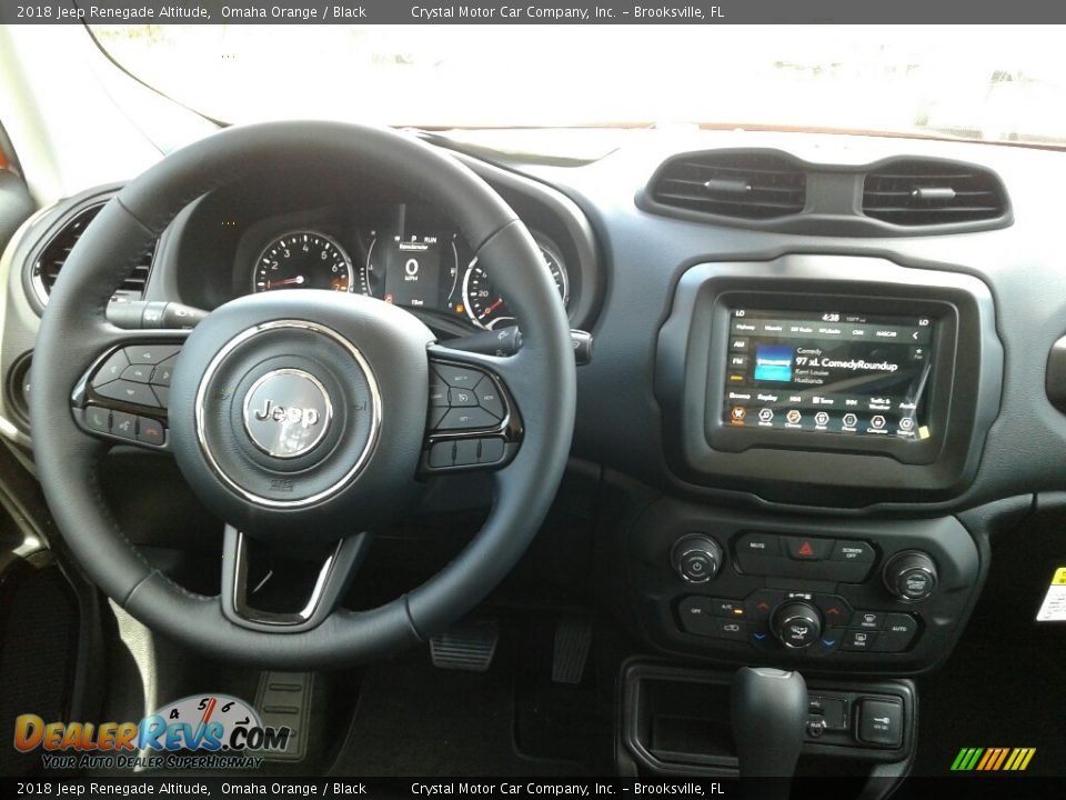 2018 Jeep Renegade Altitude Omaha Orange / Black Photo #13