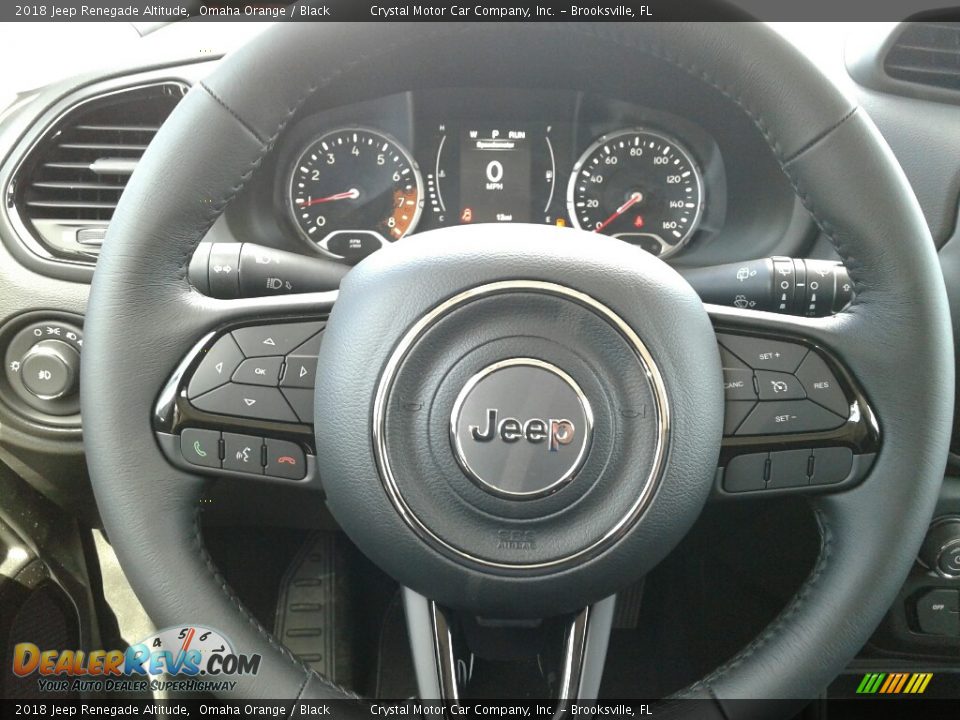 2018 Jeep Renegade Altitude Omaha Orange / Black Photo #14