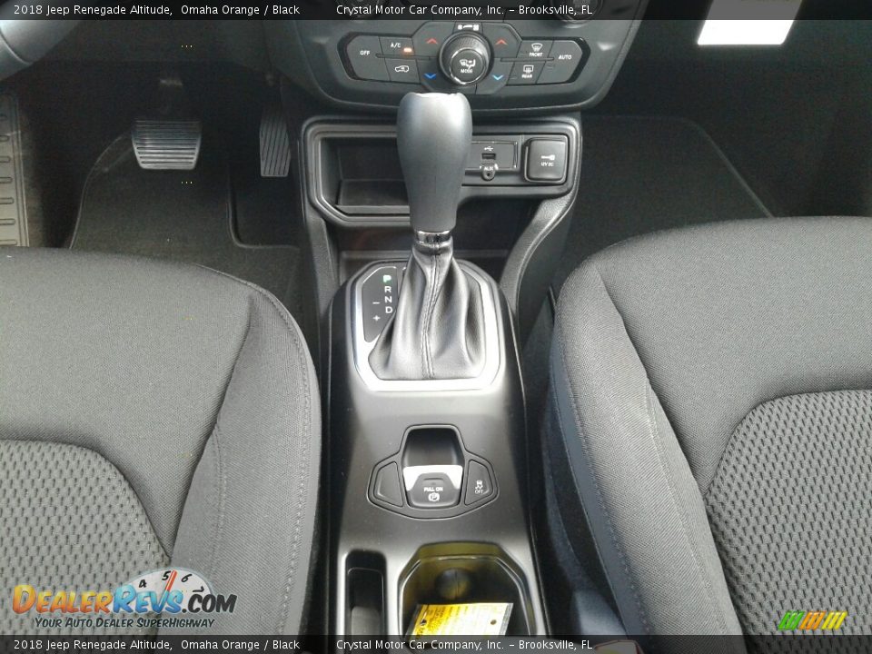 2018 Jeep Renegade Altitude Omaha Orange / Black Photo #16