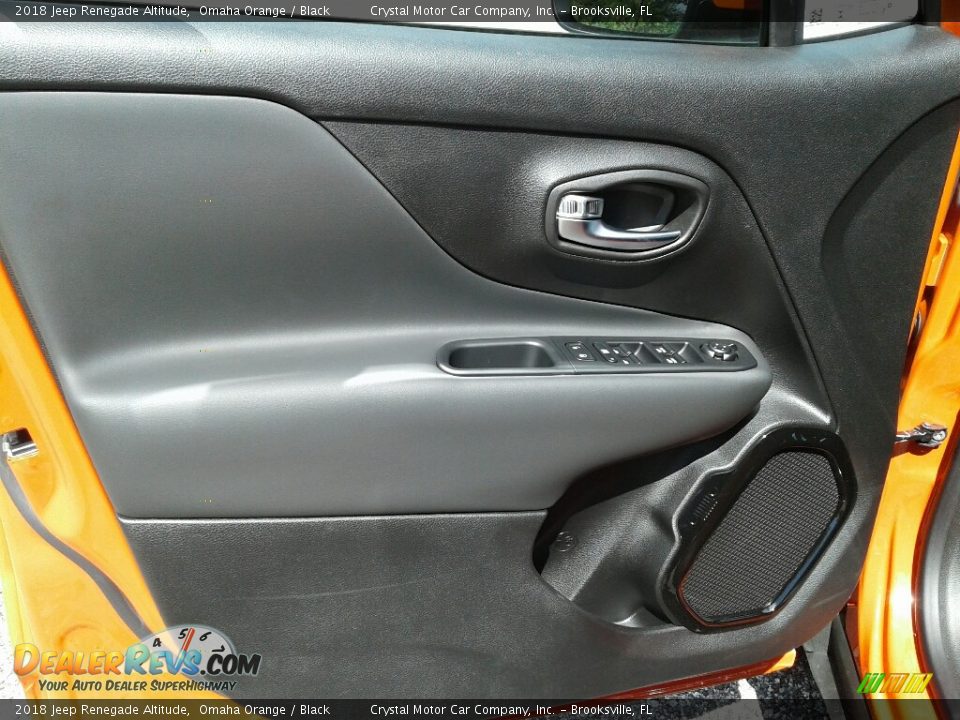 2018 Jeep Renegade Altitude Omaha Orange / Black Photo #17