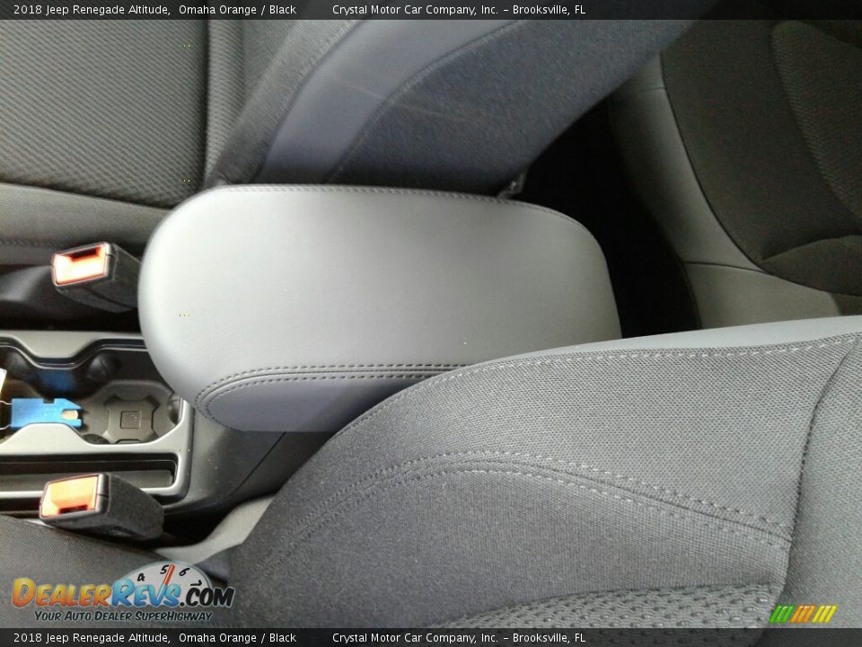 2018 Jeep Renegade Altitude Omaha Orange / Black Photo #18
