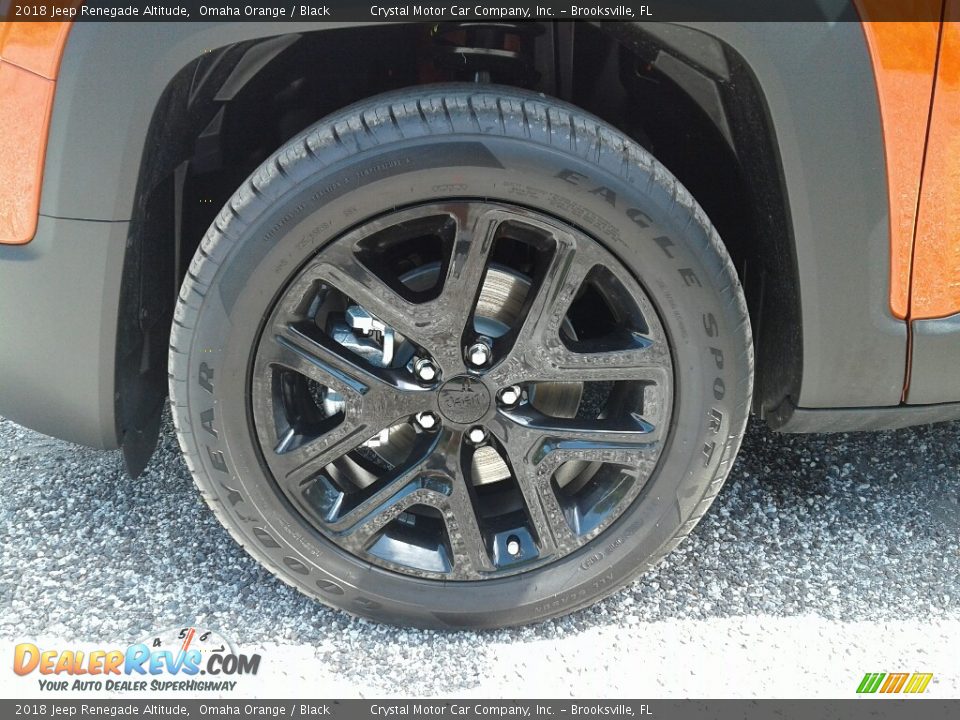 2018 Jeep Renegade Altitude Omaha Orange / Black Photo #20