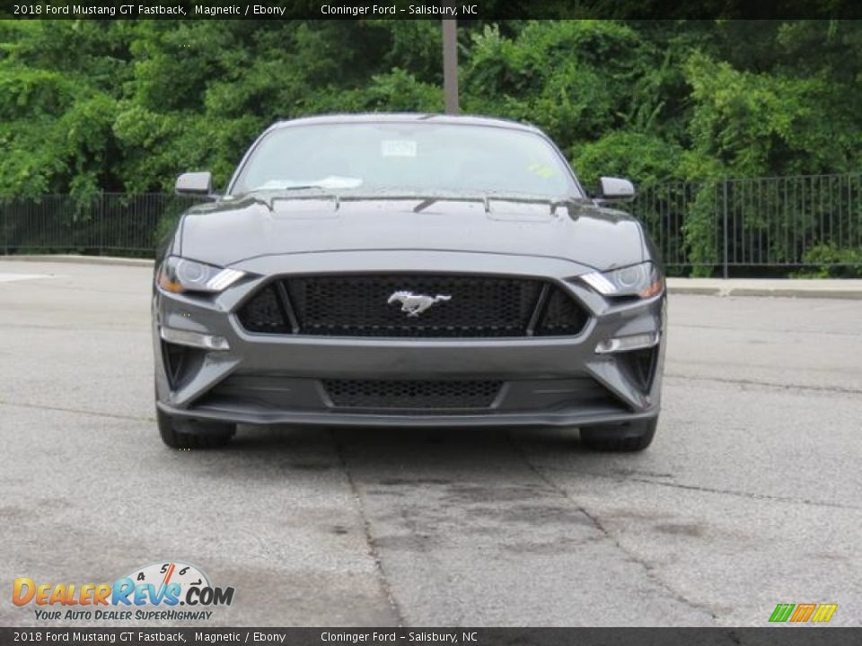 2018 Ford Mustang GT Fastback Magnetic / Ebony Photo #2