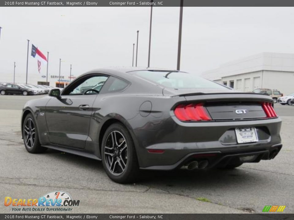 2018 Ford Mustang GT Fastback Magnetic / Ebony Photo #24