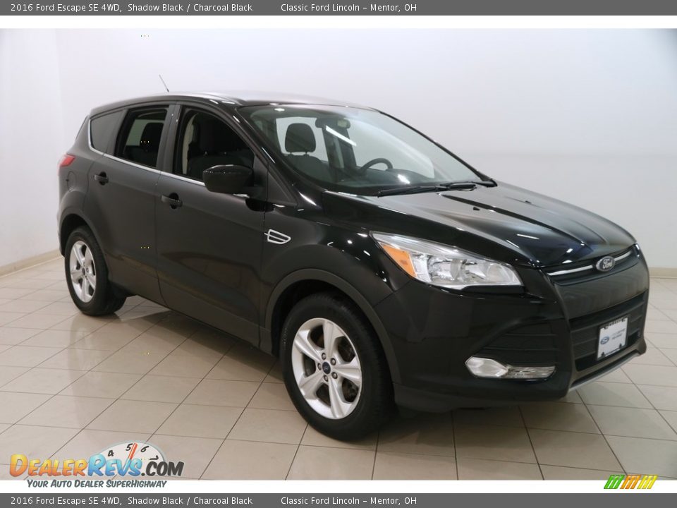 2016 Ford Escape SE 4WD Shadow Black / Charcoal Black Photo #1