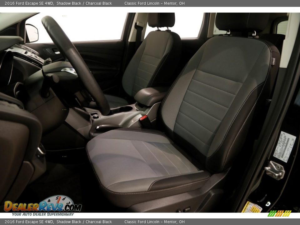 2016 Ford Escape SE 4WD Shadow Black / Charcoal Black Photo #7