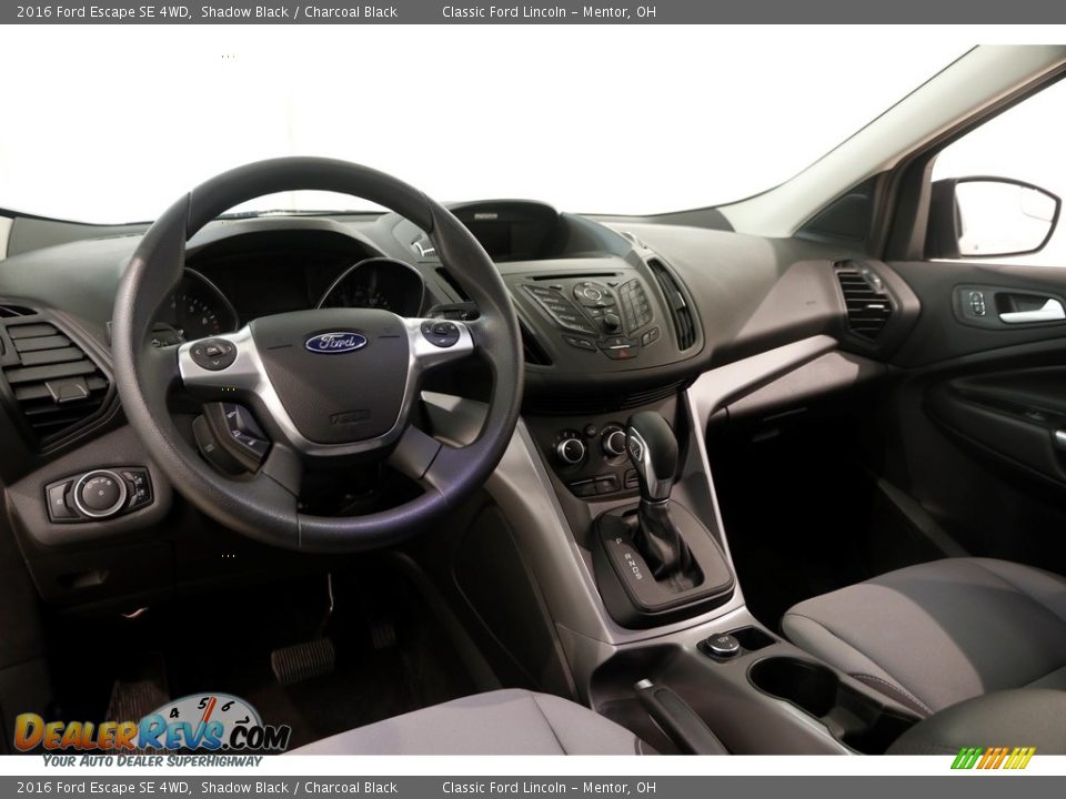 2016 Ford Escape SE 4WD Shadow Black / Charcoal Black Photo #8