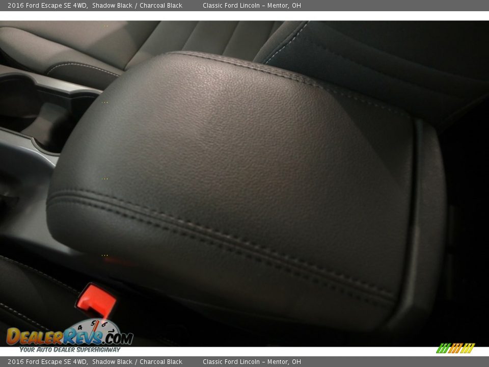 2016 Ford Escape SE 4WD Shadow Black / Charcoal Black Photo #17