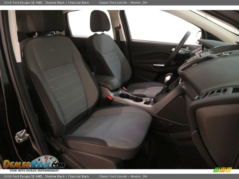 2016 Ford Escape SE 4WD Shadow Black / Charcoal Black Photo #19