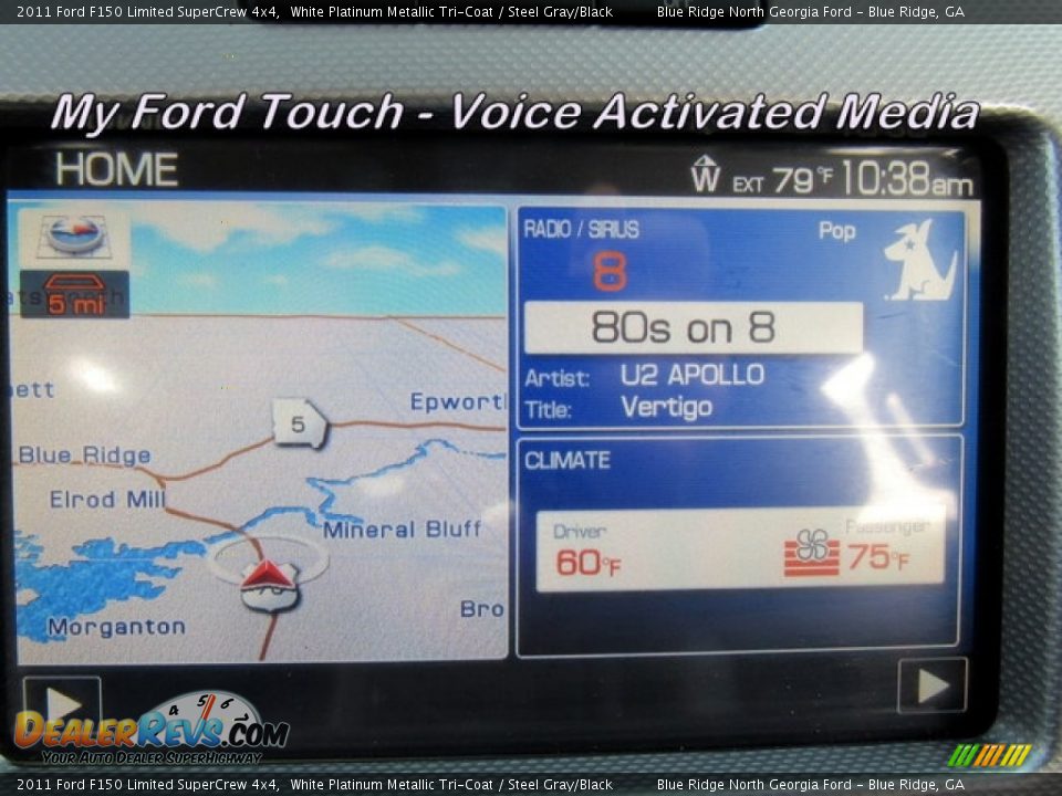2011 Ford F150 Limited SuperCrew 4x4 White Platinum Metallic Tri-Coat / Steel Gray/Black Photo #19
