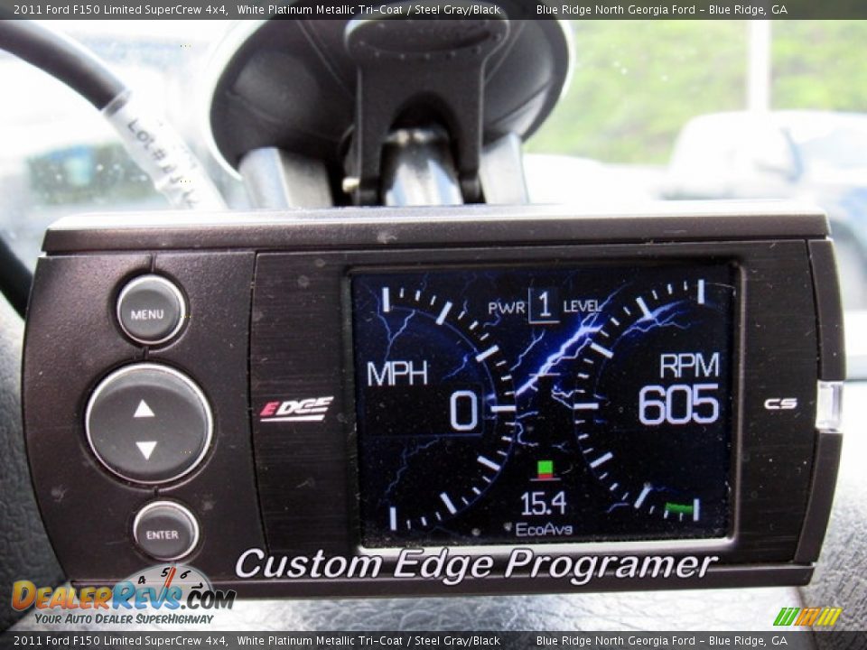 2011 Ford F150 Limited SuperCrew 4x4 White Platinum Metallic Tri-Coat / Steel Gray/Black Photo #24
