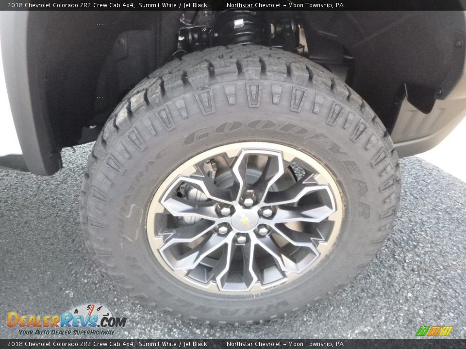 2018 Chevrolet Colorado ZR2 Crew Cab 4x4 Summit White / Jet Black Photo #8
