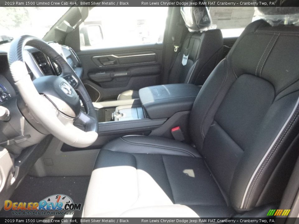 2019 Ram 1500 Limited Crew Cab 4x4 Billett Silver Metallic / Black Photo #11