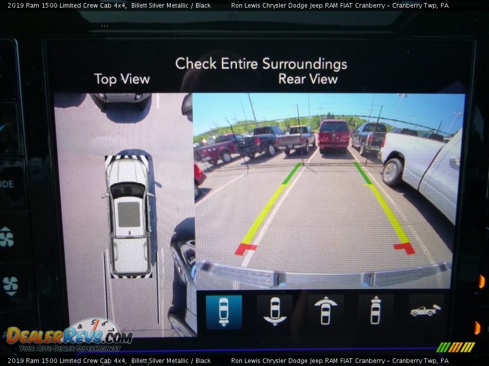 2019 Ram 1500 Limited Crew Cab 4x4 Billett Silver Metallic / Black Photo #16