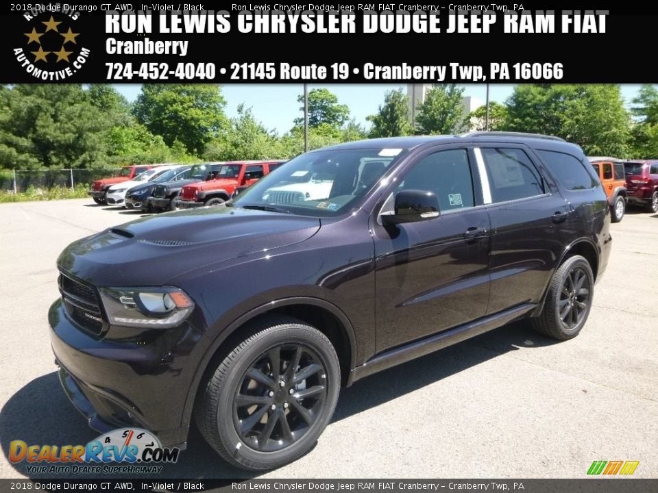 2018 Dodge Durango GT AWD In–Violet / Black Photo #1
