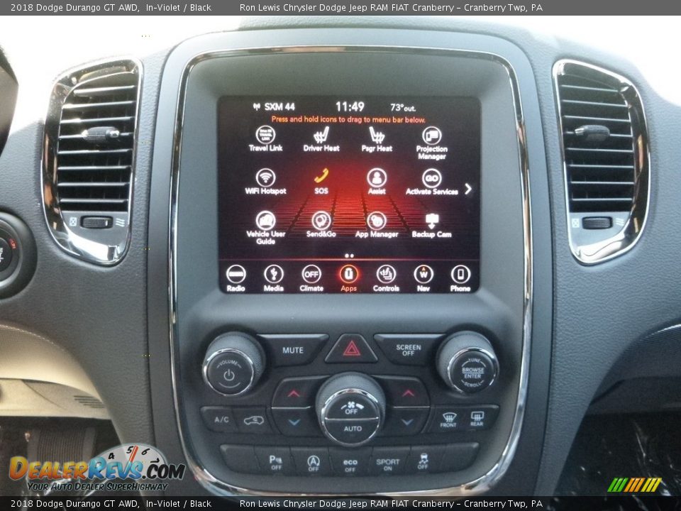 2018 Dodge Durango GT AWD In–Violet / Black Photo #16