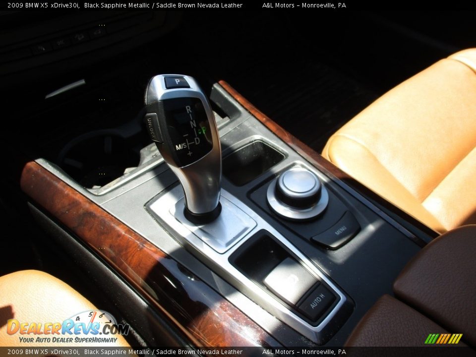 2009 BMW X5 xDrive30i Black Sapphire Metallic / Saddle Brown Nevada Leather Photo #15