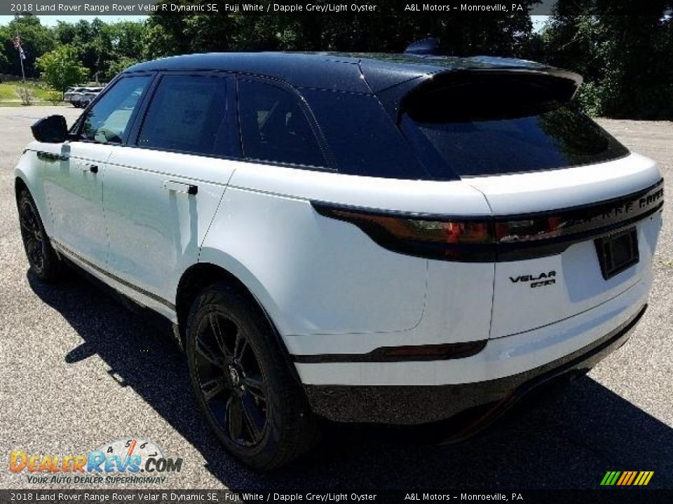 2018 Land Rover Range Rover Velar R Dynamic SE Fuji White / Dapple Grey/Light Oyster Photo #2