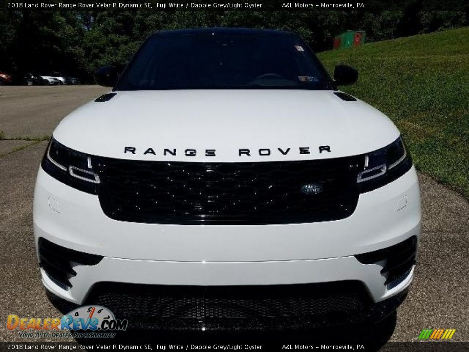 2018 Land Rover Range Rover Velar R Dynamic SE Fuji White / Dapple Grey/Light Oyster Photo #8