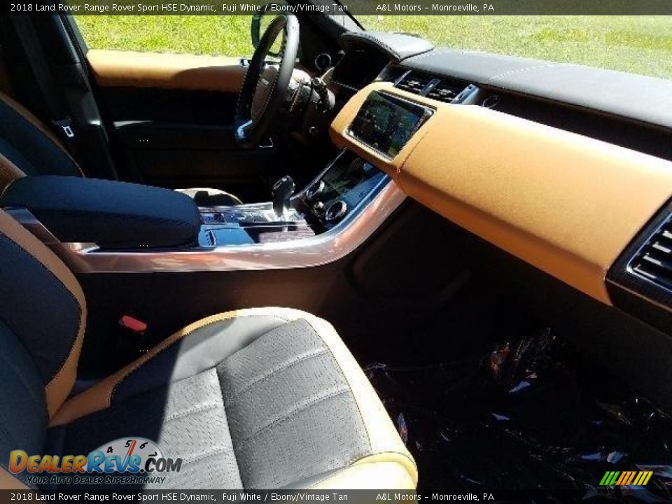 2018 Land Rover Range Rover Sport HSE Dynamic Fuji White / Ebony/Vintage Tan Photo #3