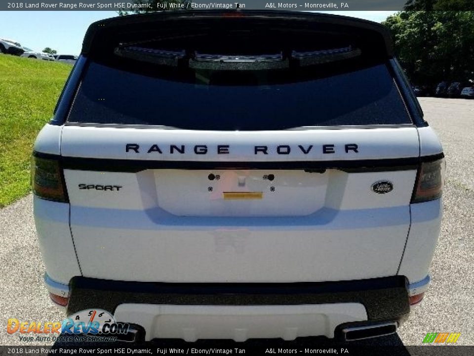 2018 Land Rover Range Rover Sport HSE Dynamic Fuji White / Ebony/Vintage Tan Photo #7