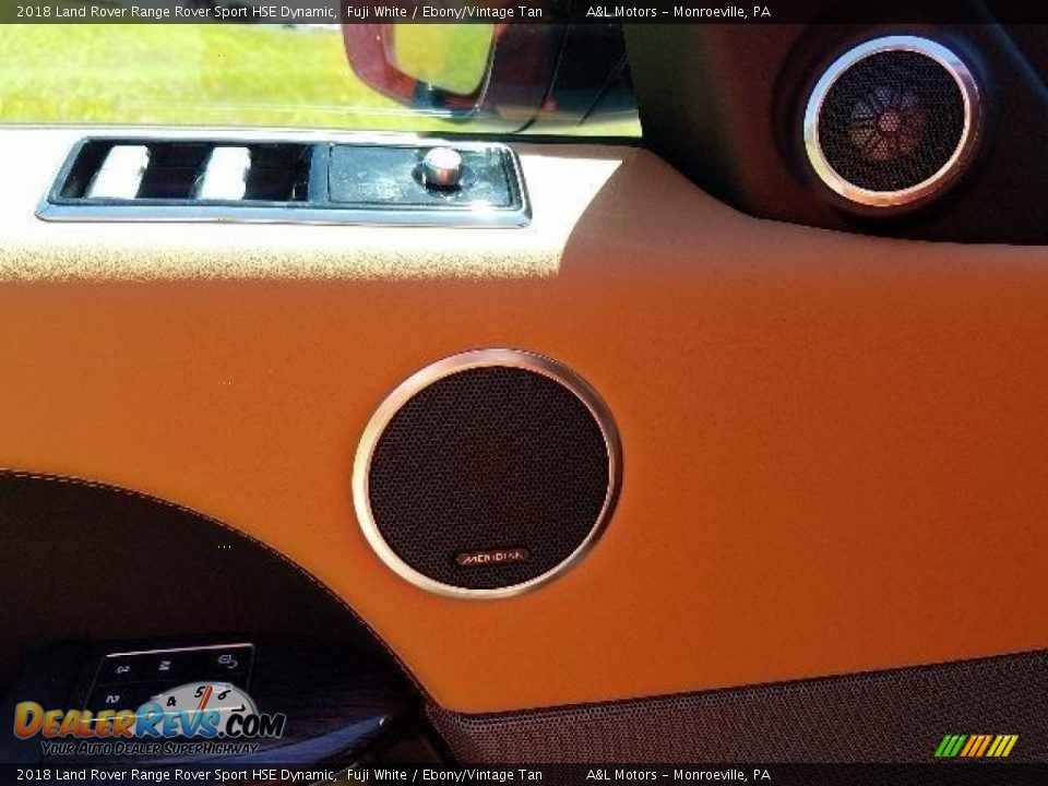 2018 Land Rover Range Rover Sport HSE Dynamic Fuji White / Ebony/Vintage Tan Photo #16