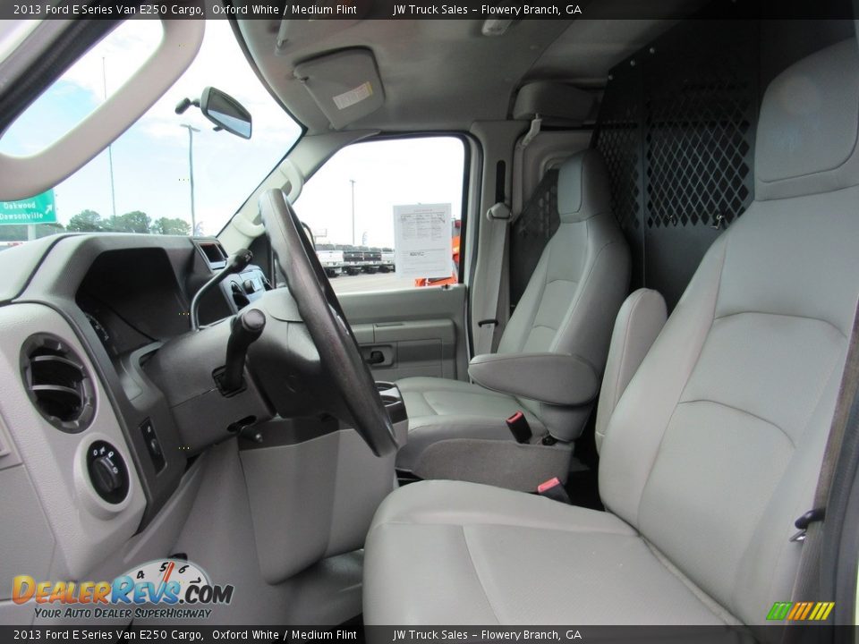 2013 Ford E Series Van E250 Cargo Oxford White / Medium Flint Photo #19