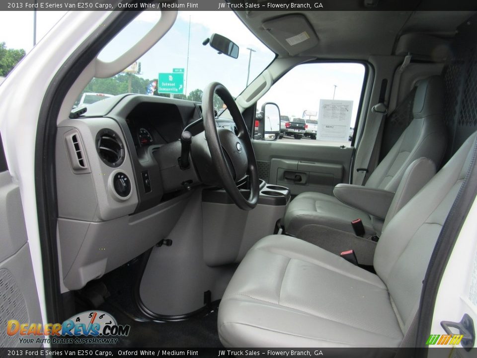 2013 Ford E Series Van E250 Cargo Oxford White / Medium Flint Photo #20