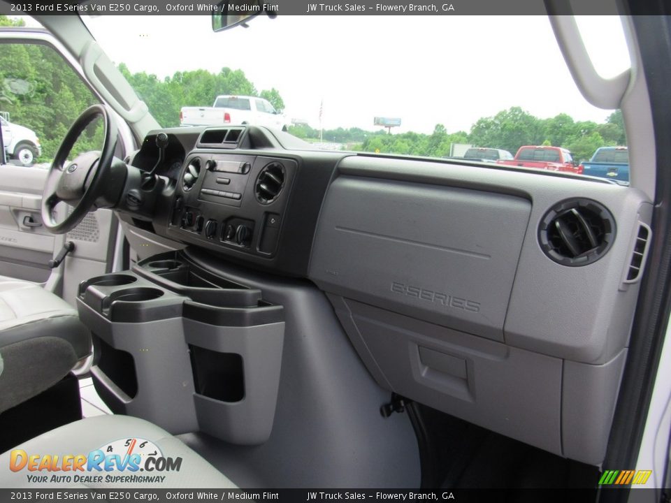 2013 Ford E Series Van E250 Cargo Oxford White / Medium Flint Photo #28