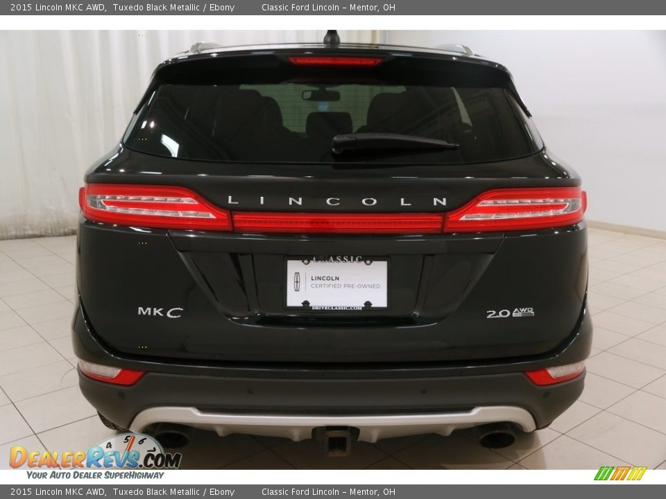 2015 Lincoln MKC AWD Tuxedo Black Metallic / Ebony Photo #19