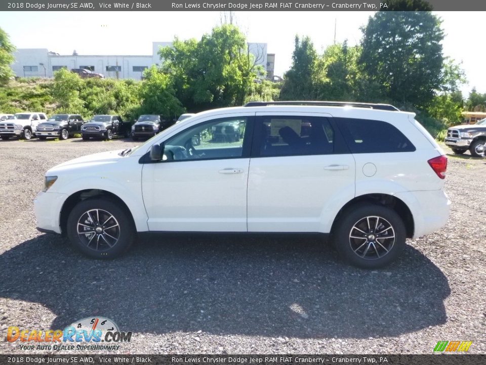 2018 Dodge Journey SE AWD Vice White / Black Photo #2