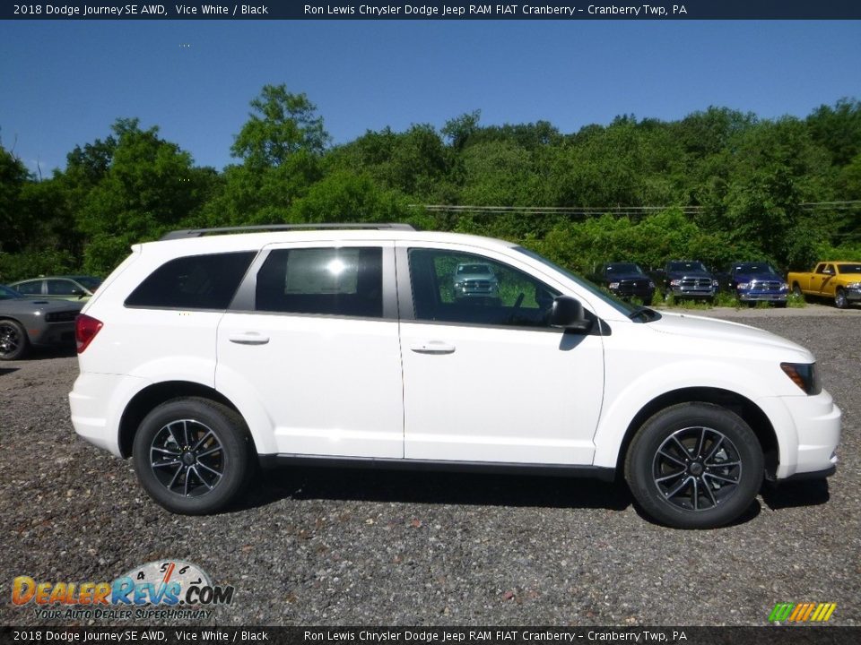 2018 Dodge Journey SE AWD Vice White / Black Photo #6