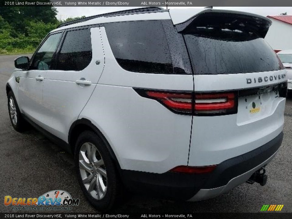 2018 Land Rover Discovery HSE Yulong White Metallic / Ebony/Ebony Photo #2