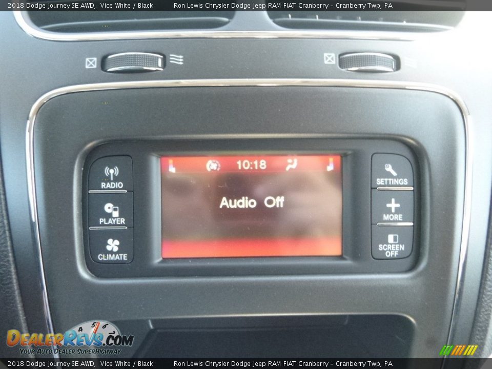 2018 Dodge Journey SE AWD Vice White / Black Photo #17