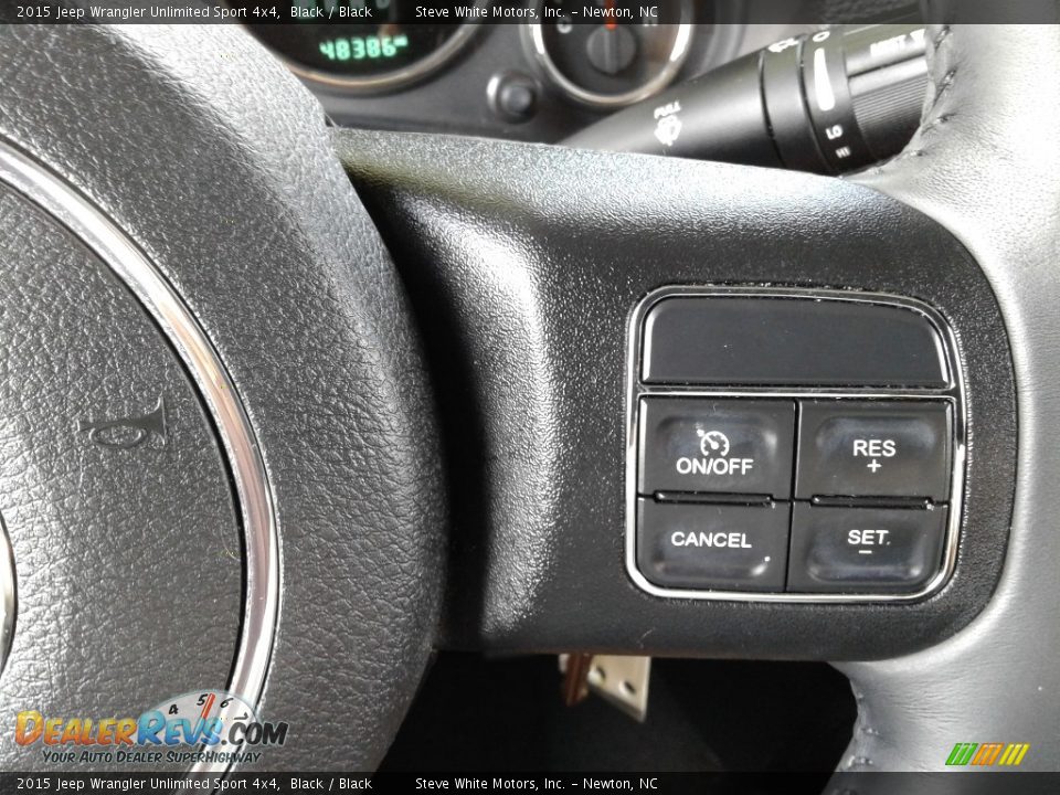 2015 Jeep Wrangler Unlimited Sport 4x4 Black / Black Photo #17