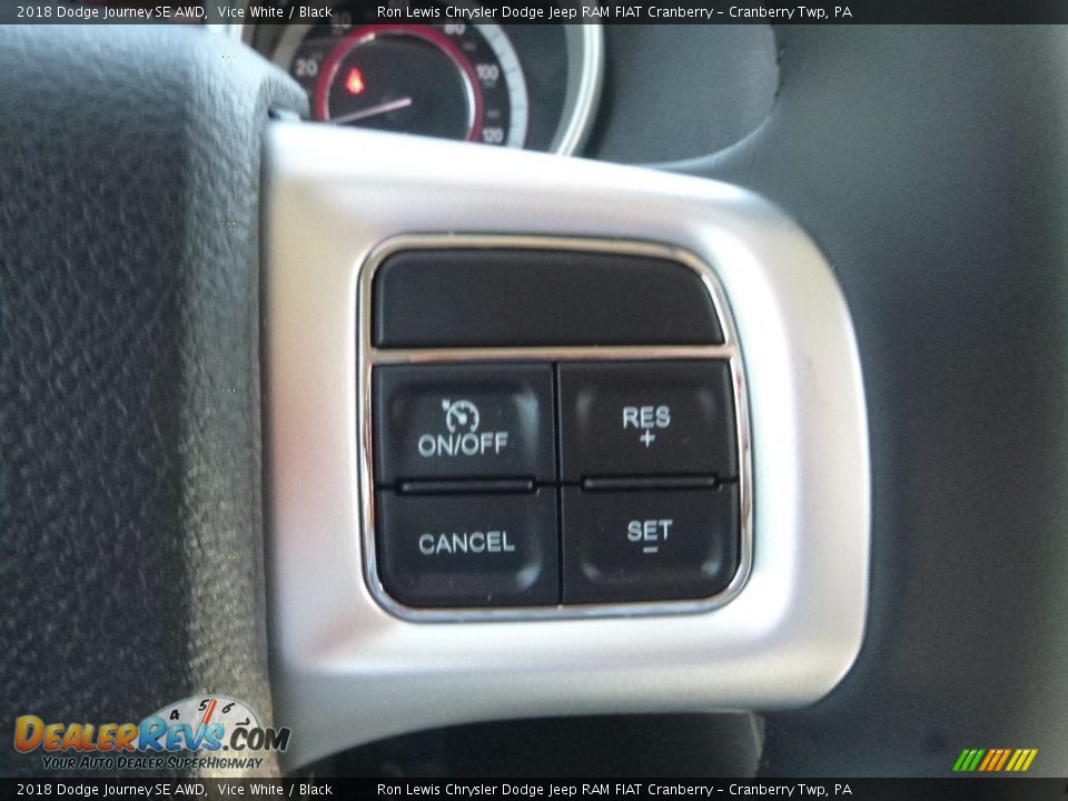 2018 Dodge Journey SE AWD Vice White / Black Photo #18