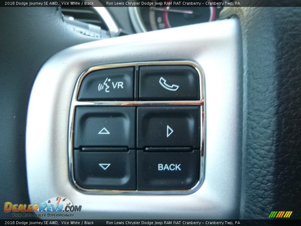 2018 Dodge Journey SE AWD Vice White / Black Photo #19