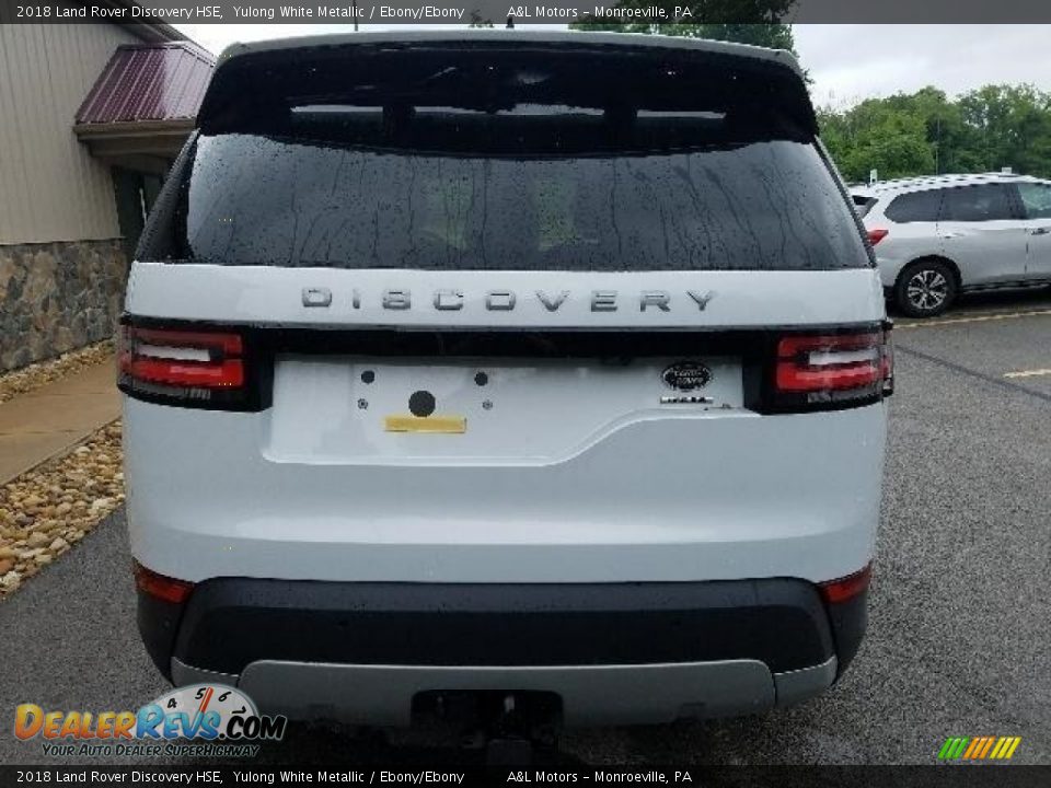 2018 Land Rover Discovery HSE Yulong White Metallic / Ebony/Ebony Photo #7
