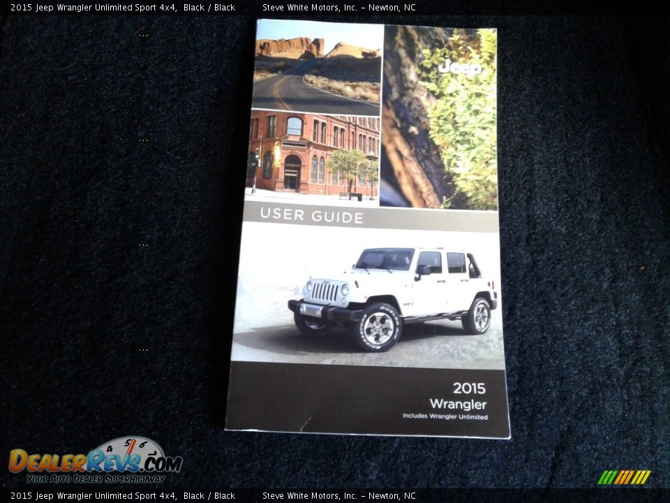 2015 Jeep Wrangler Unlimited Sport 4x4 Black / Black Photo #29