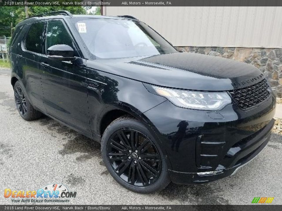 2018 Land Rover Discovery HSE Narvik Black / Ebony/Ebony Photo #1