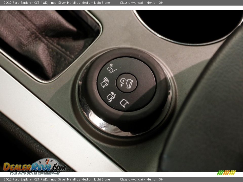 2012 Ford Explorer XLT 4WD Ingot Silver Metallic / Medium Light Stone Photo #13