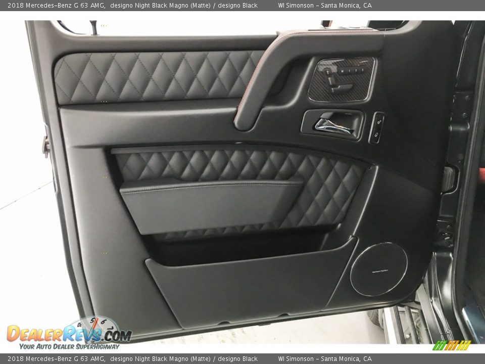 2018 Mercedes-Benz G 63 AMG designo Night Black Magno (Matte) / designo Black Photo #25