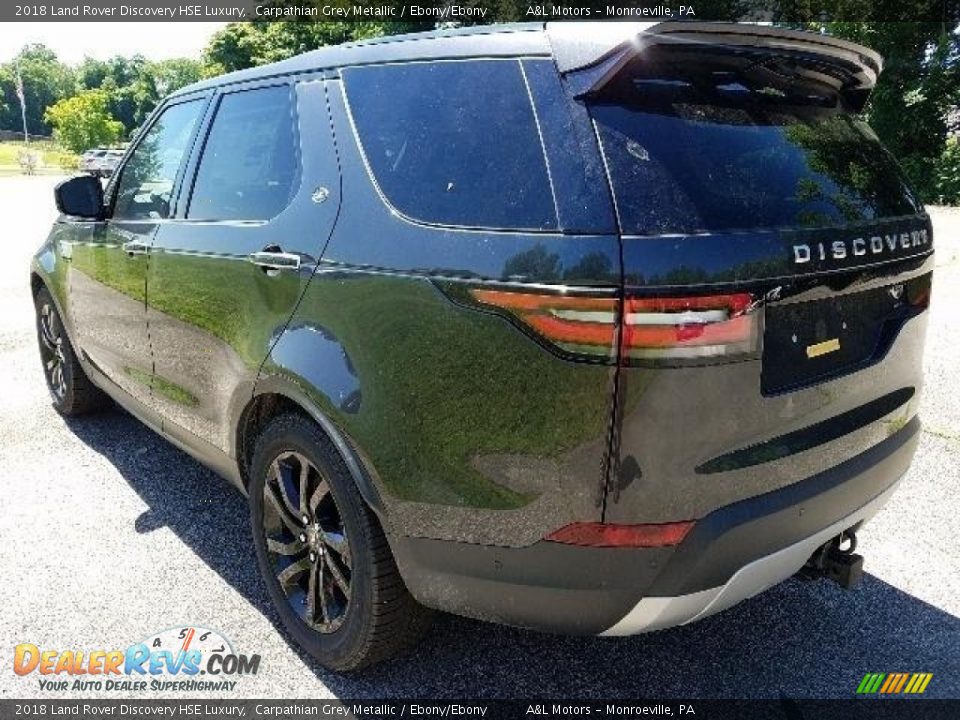 2018 Land Rover Discovery HSE Luxury Carpathian Grey Metallic / Ebony/Ebony Photo #2