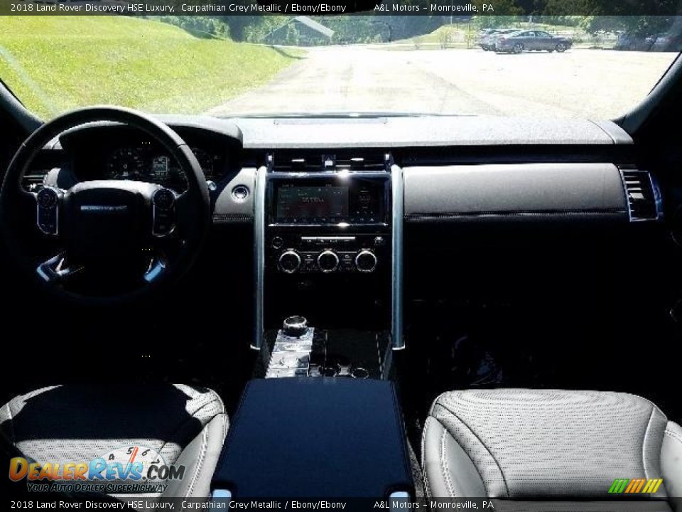 2018 Land Rover Discovery HSE Luxury Carpathian Grey Metallic / Ebony/Ebony Photo #4