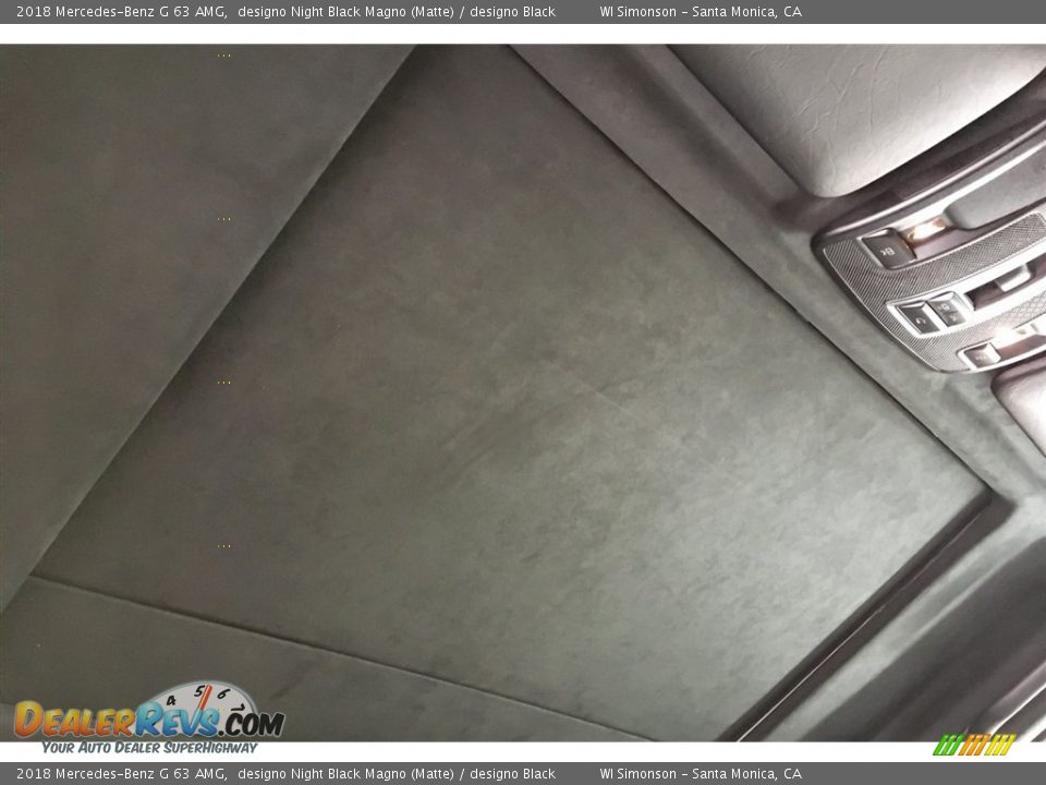 2018 Mercedes-Benz G 63 AMG designo Night Black Magno (Matte) / designo Black Photo #28