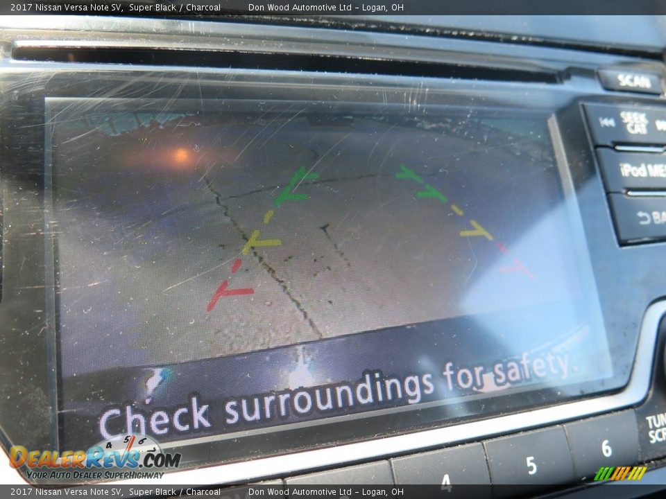 2017 Nissan Versa Note SV Super Black / Charcoal Photo #3