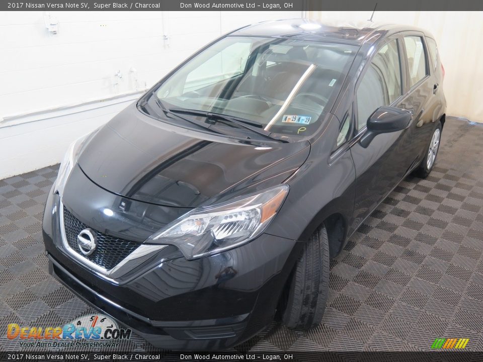 2017 Nissan Versa Note SV Super Black / Charcoal Photo #8