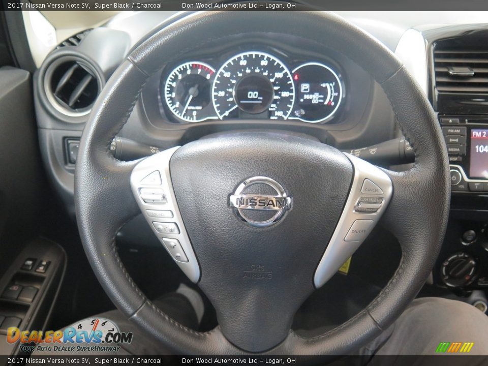 2017 Nissan Versa Note SV Super Black / Charcoal Photo #15