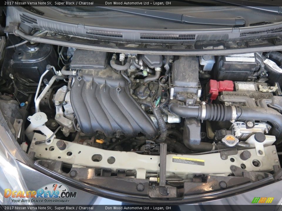 2017 Nissan Versa Note SV Super Black / Charcoal Photo #31